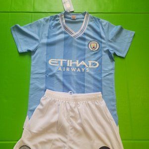 Manchester City #9 HAALAND Short and Jersey